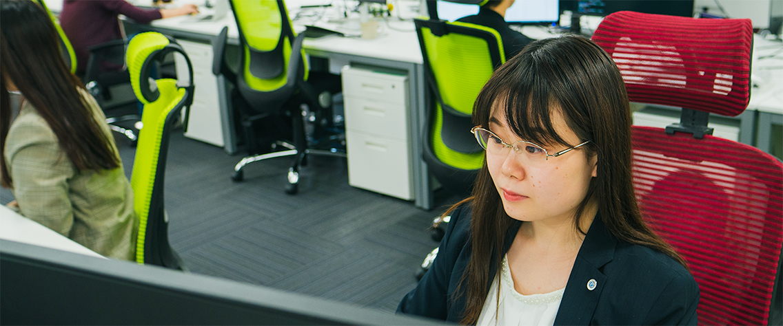 マーケティングDX事業部 江口 鞠奈(えぐち まりな)
