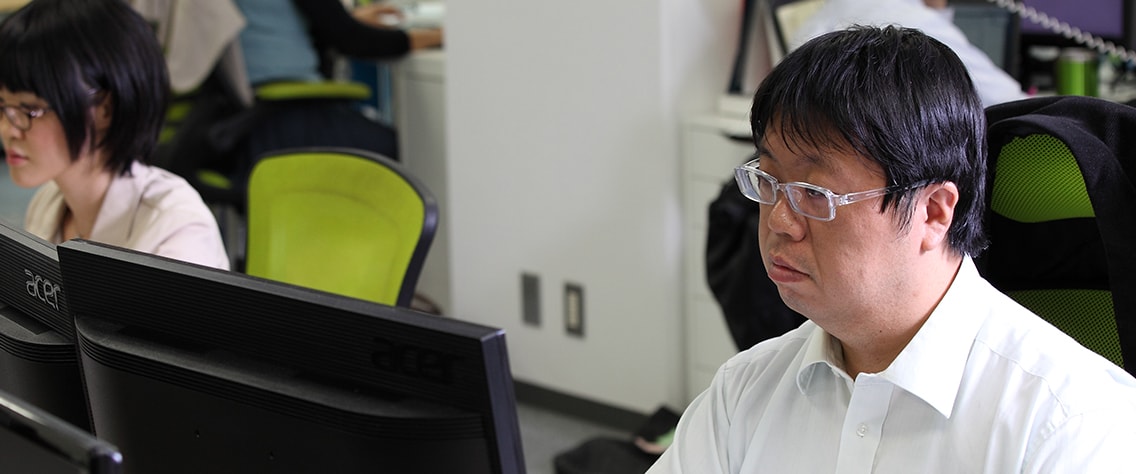 テクノロジー事業部 フロントエンドスペシャリスト 森永 哲平(もりなが てっぺい)