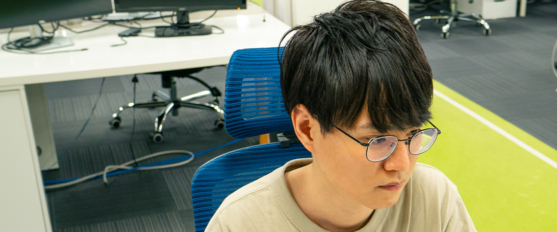 マーケティングDX事業部 エンジニア 中上 誠太郎(なかうえ せいたろう)