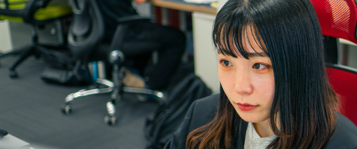 マーケティングDX事業部 久保 椎奈(くぼ しいな)